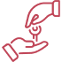 Neon key handover illustration